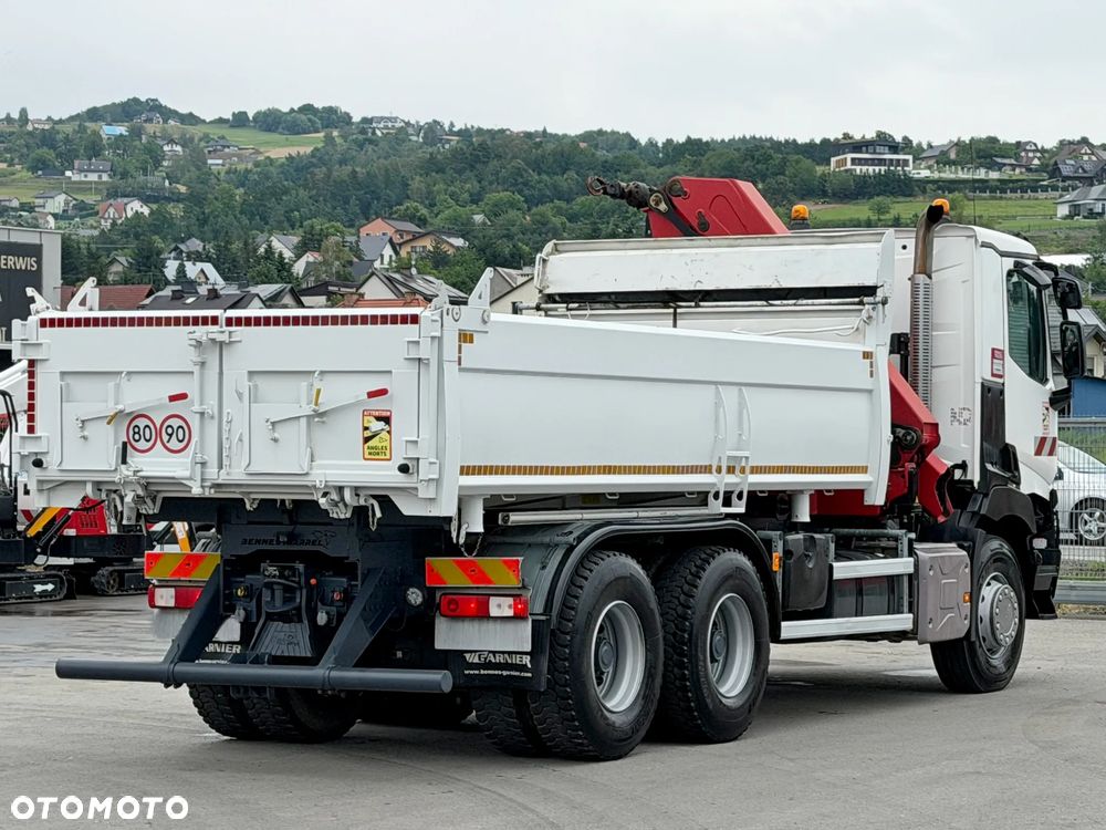 Renault C 380 * WYWROTKA 5,20 m + HMF 1820 - K2  + PILOT + BORDMATIC * 6x4 - 10