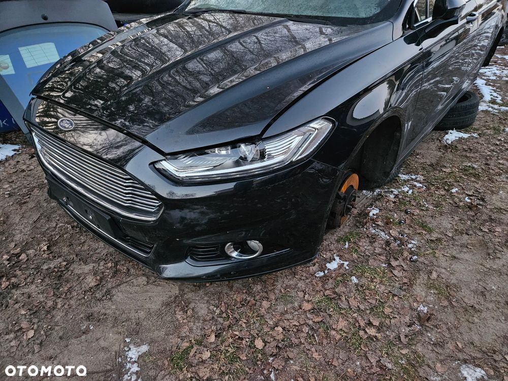 PRZÓD MASKA BŁOTNIK ZDERZAK MONDEO MK5 LIFT BD CZARNY RADOM TITANIUM - 2