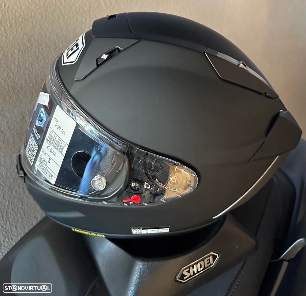 Capacete ShoeiX-SPR PRO Mat Black - 4