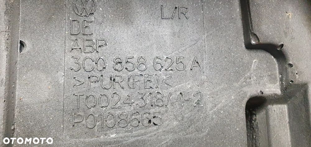 Osłona obudowa kolumny kierowniczej deski konsoli VW Passat B7 3C0858625A 3C1857200H 3AB857200 - 12