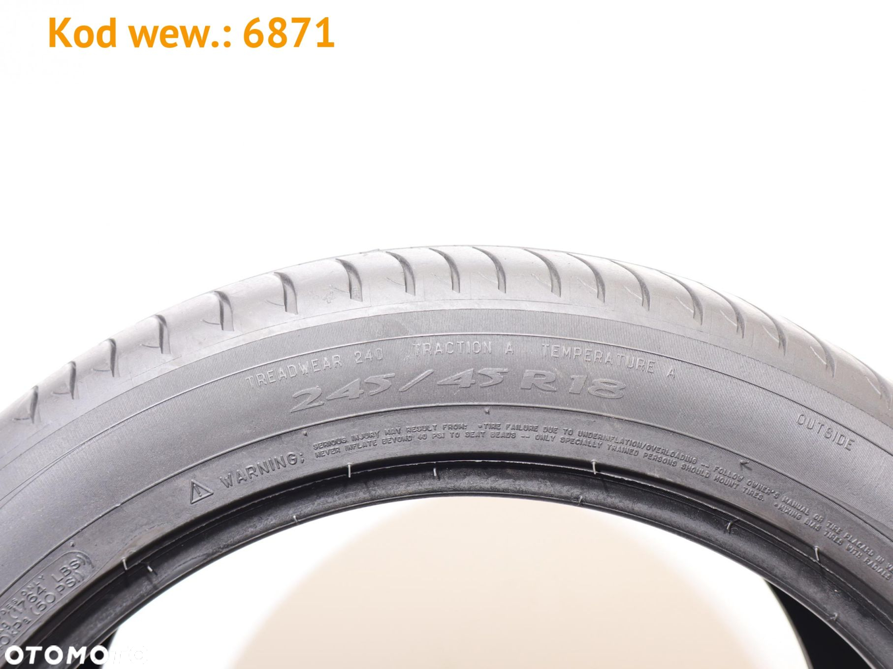Michelin PRIMACY 3 - 245/45 R18 - 6