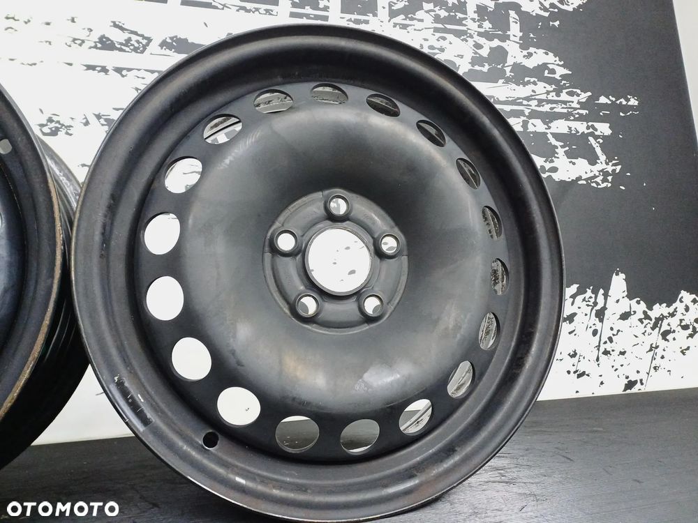 felgi stalowe 5x100 15 Volkswagen Polo VI V IV FOX S616 - 5