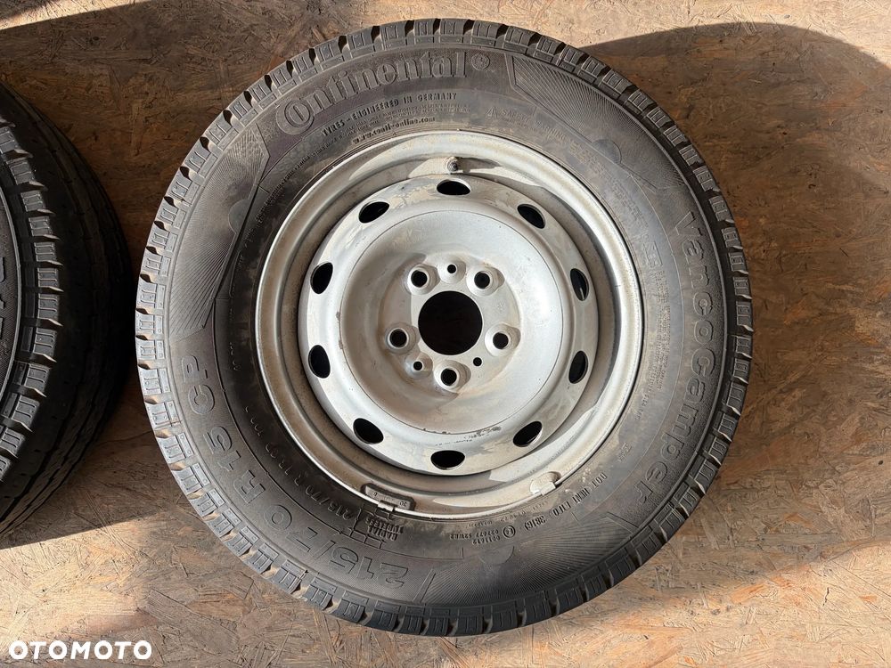 Felgi koła stalowe opony letnie 215/70 R15CP ET68 5x118 Ducato Boxer Jumper Kamper - 2