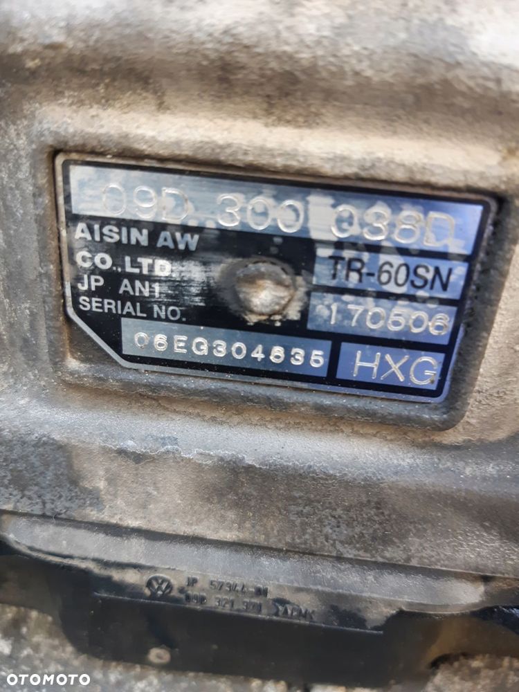 audi q7 4l 3.0 tdi skrzynia biegów automat kjz hxg - 5