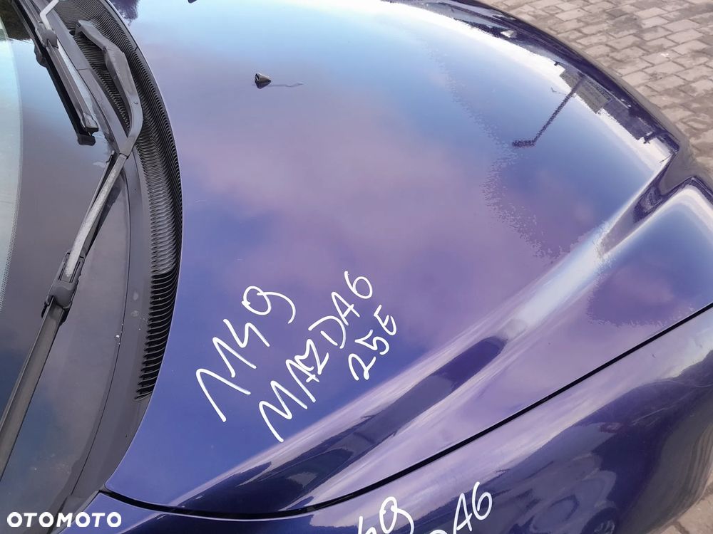 MAZDA 6 MASKA POKRYWA SILNIKA KOLOR: 25E - 6