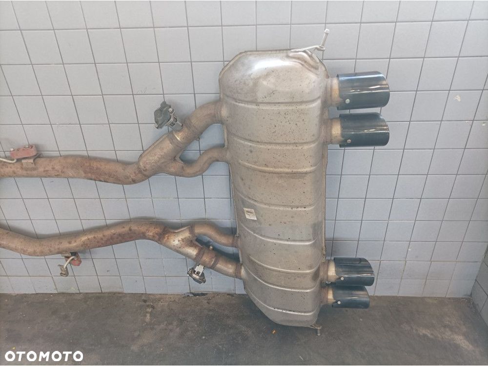 BMW M3 G80 3.0 T S58B30A 510 KM TŁUMIK WYDECH KOMPLETNY M-SPORT 8096118 - 2