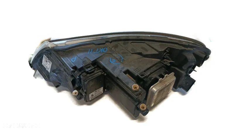 SKODA OCTAVIA II 10r LAMPA PRAWY PRZÓD XENON SKRĘTNY EUROPA - 3