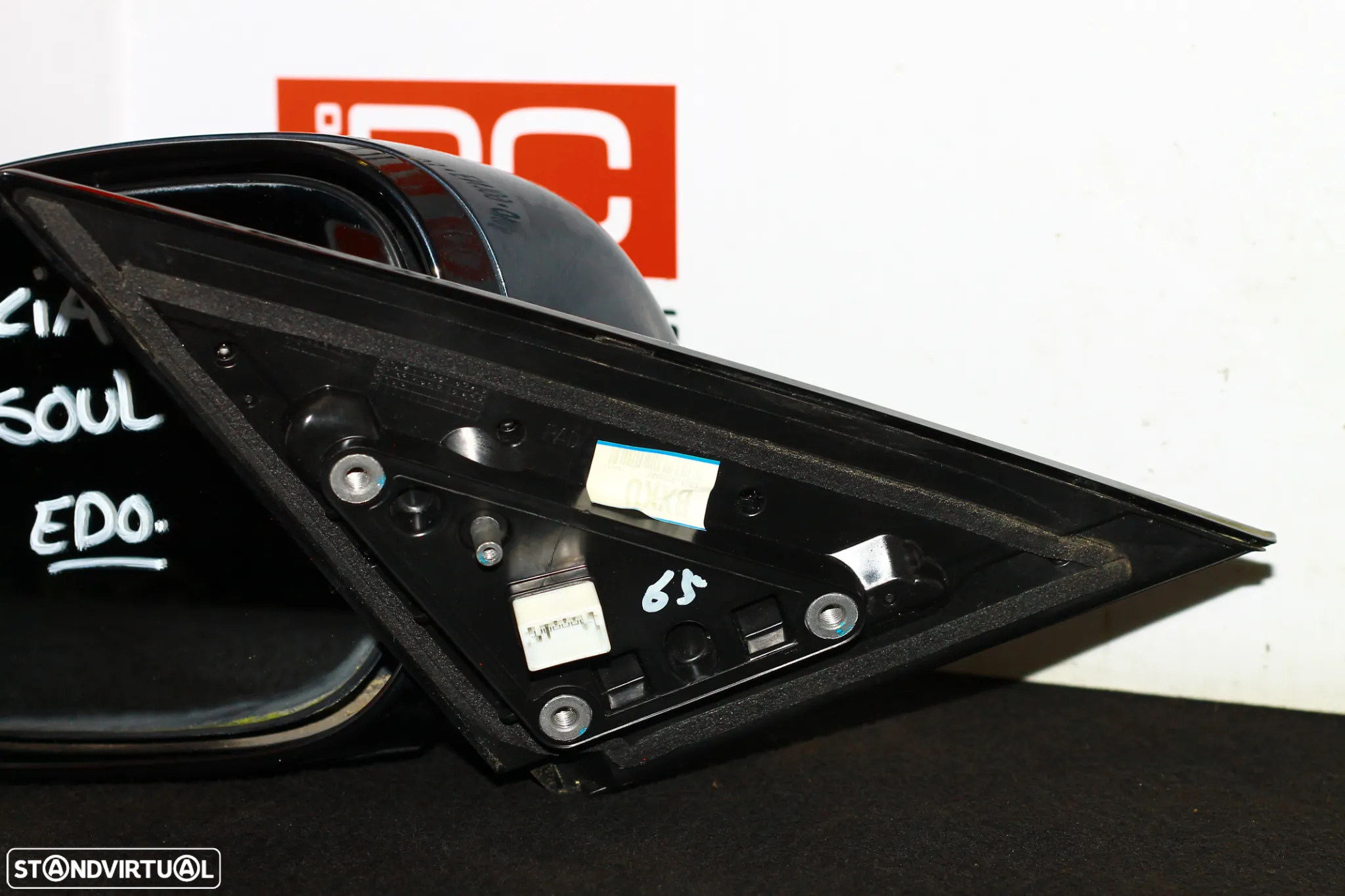 ESPELHO RETROVISOR ESQUERDO KIA SOUL - 5