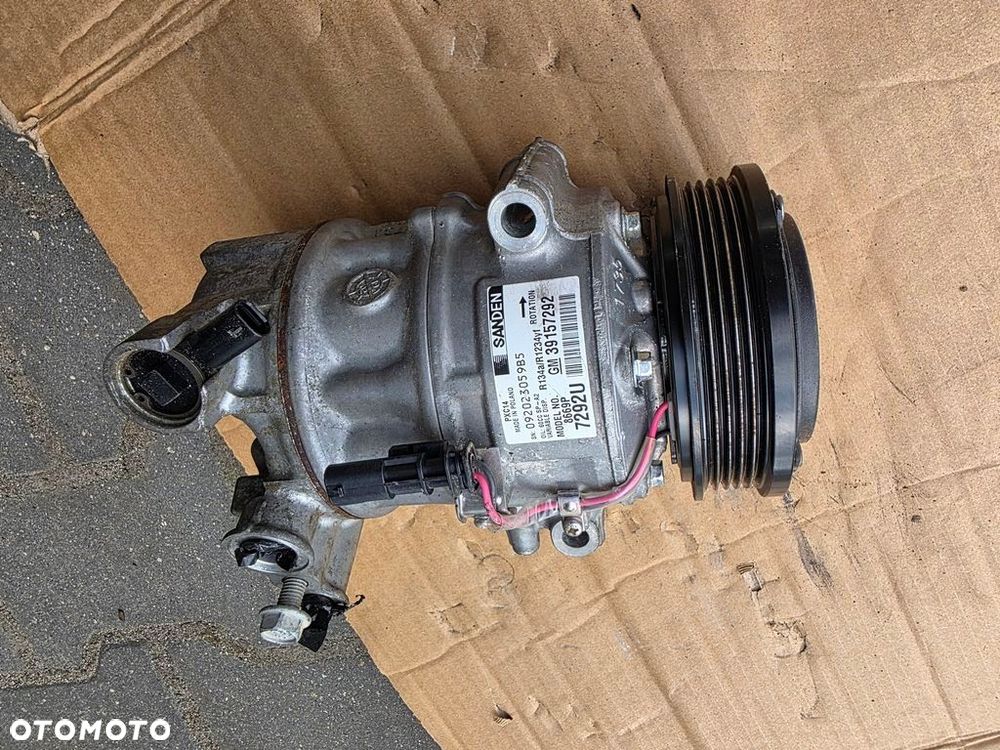 OPEL INSIGNIA B ASTRA K V SPRĘŻARKA KOMPRESOR KLIMATYZACJI 39157292 - 1