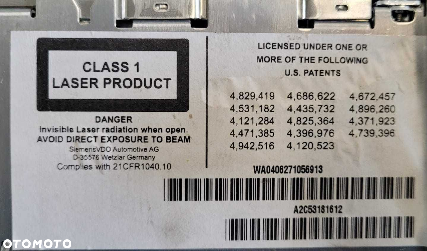 Czytnik nawigacji radio CCC DVD BMW 5 E60 E61 f vat - 4