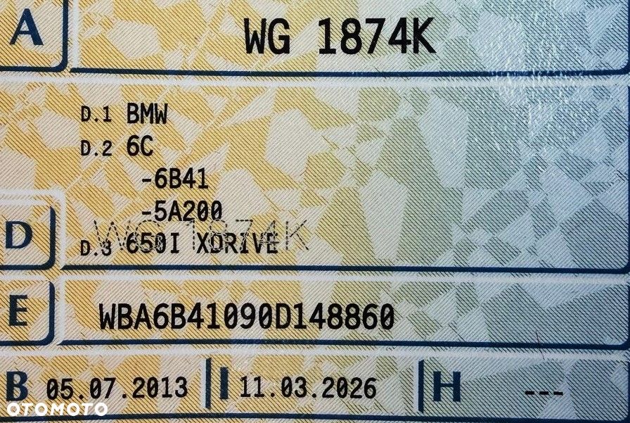 BMW Seria 6 650i xDrive - 8