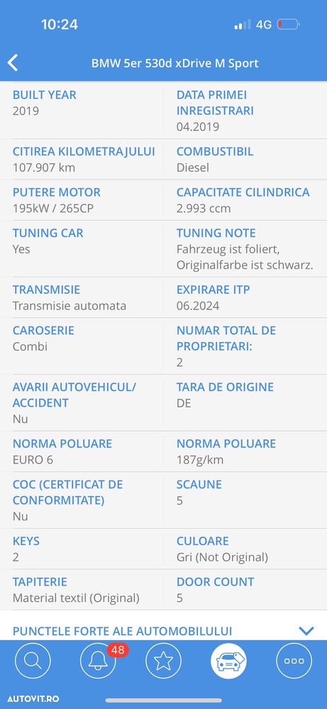 BMW Seria 5 530d xDrive Touring Aut. Sport Line - 33