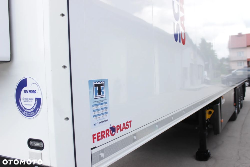 Schmitz Cargobull FP 60 V7 Thermo King SLXi 300 / DOPPELSTOCK / Oś Podnoszona /ŚCIANA 7 CM / - 7