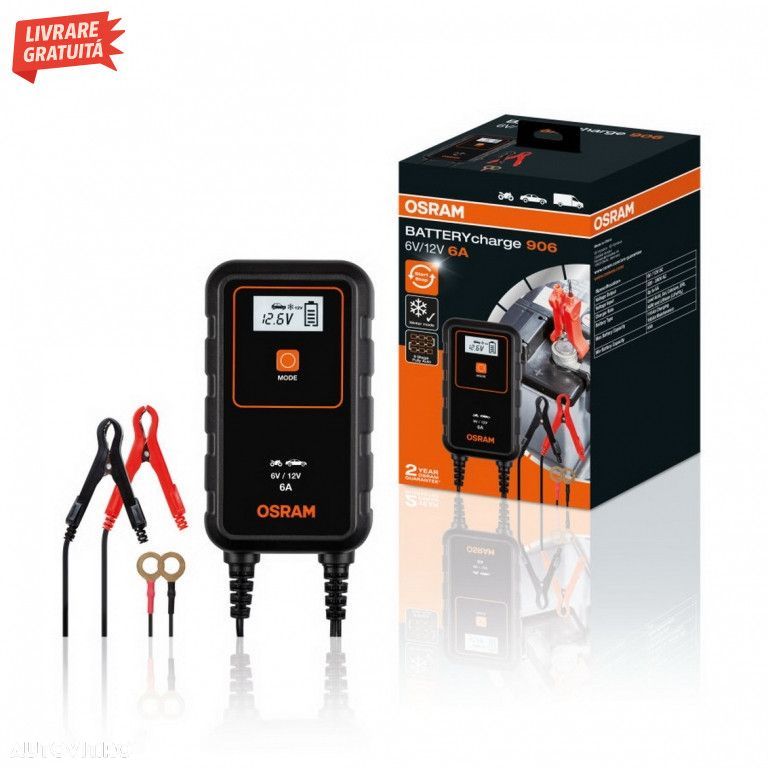 Redresor auto Osram BATTERYcharge 906 OEBCS906 - 1