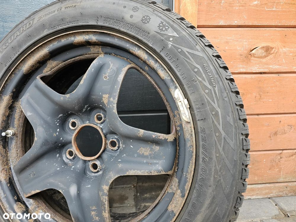 FELGI STALOWE STRUKTURALNE OPONY ZIMOWE OPEL ZAFIRA C ASTRA J K 5X115 17 CALI 225/50/17 ET44 - 5