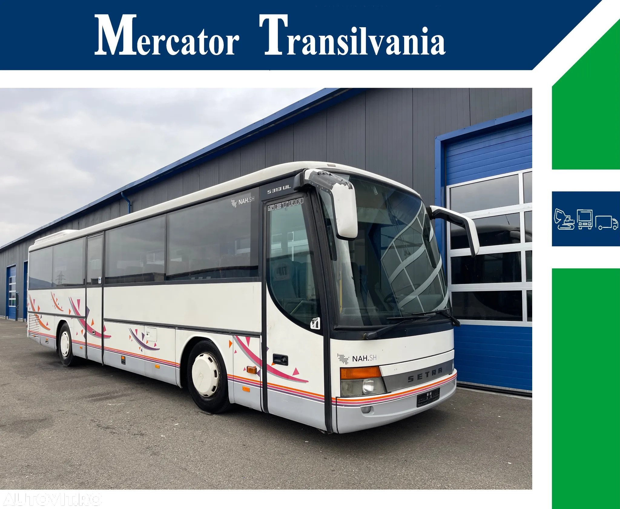 Setra 313 UL-GT 408 cp I Cutie Manuala I Retarder | Clima I 53 de locuri - 2