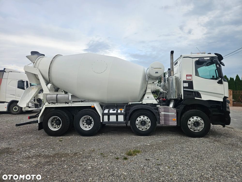 Renault C 430 XLOAD*8x4*BRTONOMIESZARKA*GRUSZKA Putzmeister 9,1 m3* - 5