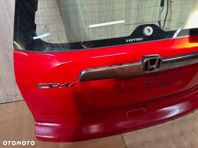 honda cr-v iii klapa tylna szyba klapa bagażnika tył red 06-11 r. - 13