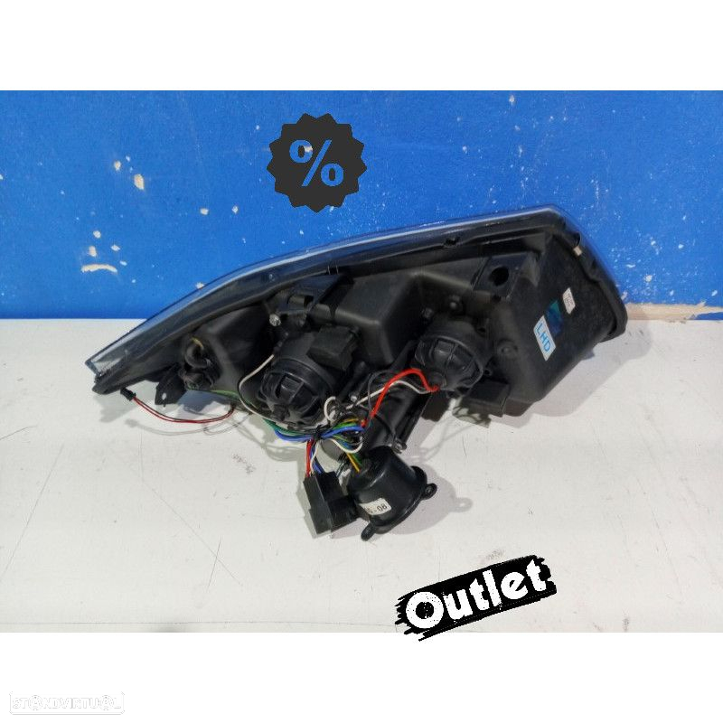 R147665C6 FAROL ESQ PARA BMW E90 E91 OLHOS DE ANJO LED 3D FUNDO NEGRO SÉRIE 3 05 - 4