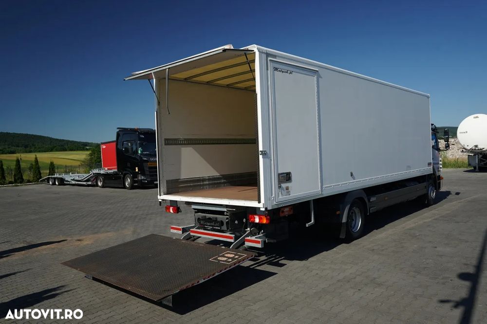 Mercedes-Benz ATEGO 1221 / 4X2 / CONTAINER / DHOLLANDIA LIFT - 1.500 KG / AUTOMAT / EURO 6 - 24