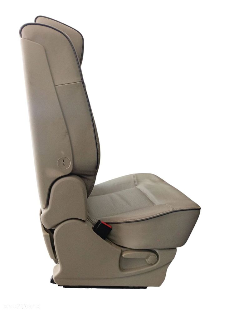 FOTEL TYŁ LEWY SKÓRA JASNY RENAULT ESPACE IV LIFT (06-12) INITIALE PARIS - 5