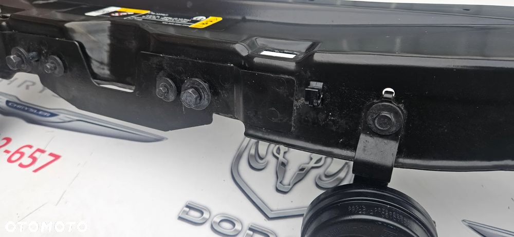 Dodge Durango III LIFT 2021-2025  Pas górny Wzmocnienie czołowe Belka przednia Uchyt chłodnicy Mocowanie chłodnic Pas środkowy Wspornik pasa Klaksony - 6