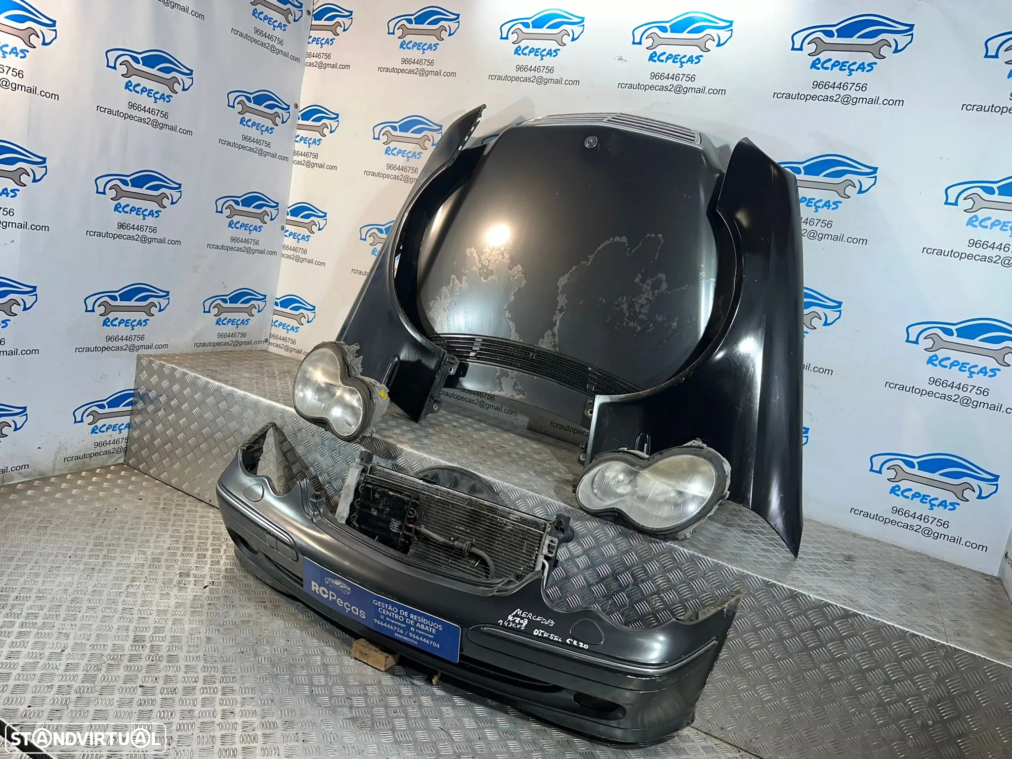 .Frente Completa Mercedes-Benz Classe C W203 1999 - 2004 - 4