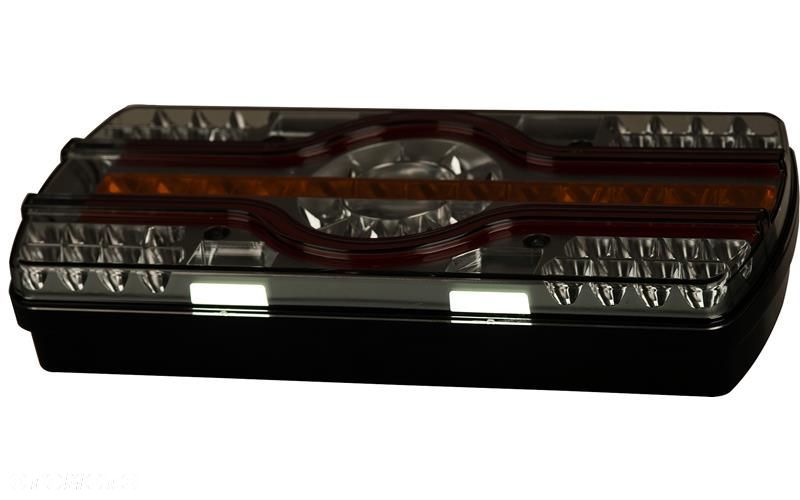 lampa zespolona ze światłem oświetlenia tablicy (led) 12/24v prawy - 5