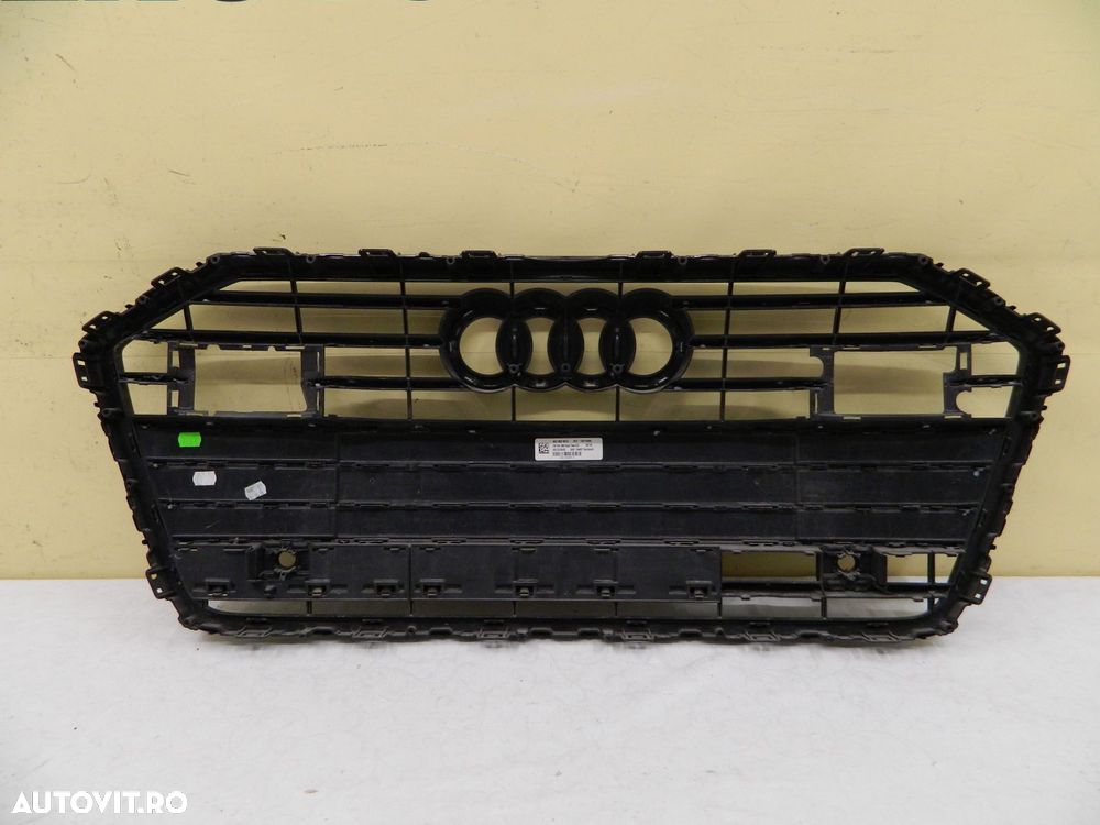 Grila radiator Audi A6 4K C8 NIGHT PACKET, 2018 2019, 2020, 2021, 2022, 2023, cod origine 3K0853651. - 5