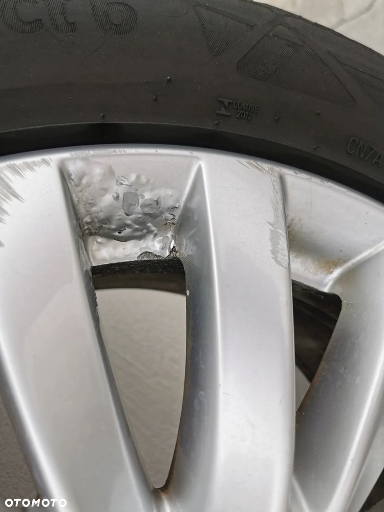 VW PHAETON 12R FELGI KOLA 5X112 ET40 235/55 R17 CALY KOMPLET Z OPONAMI FELGA 3D0602025 AN - 6