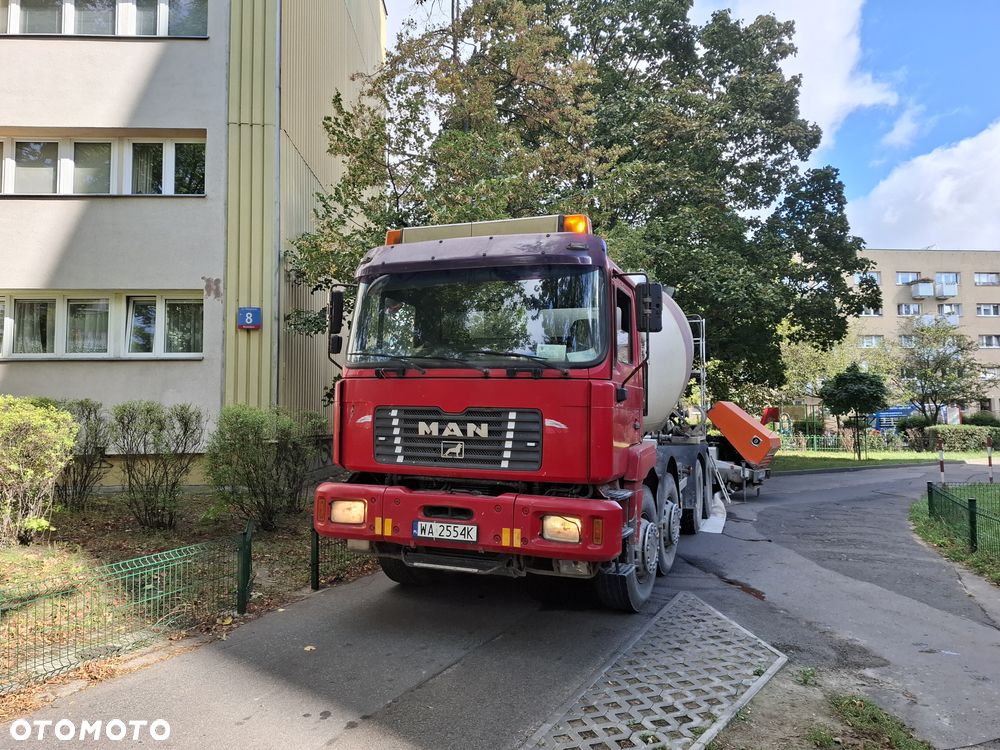 MAN F2000 41.414 Betonomieszarka Kiper 8x4 - 10
