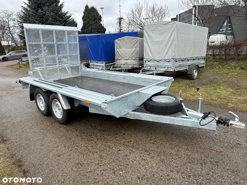 Inny Przyczepa do przewozu sprzętu budowlanego Fracht Karol 300x150 DMC 2700kg walec koparka - 2