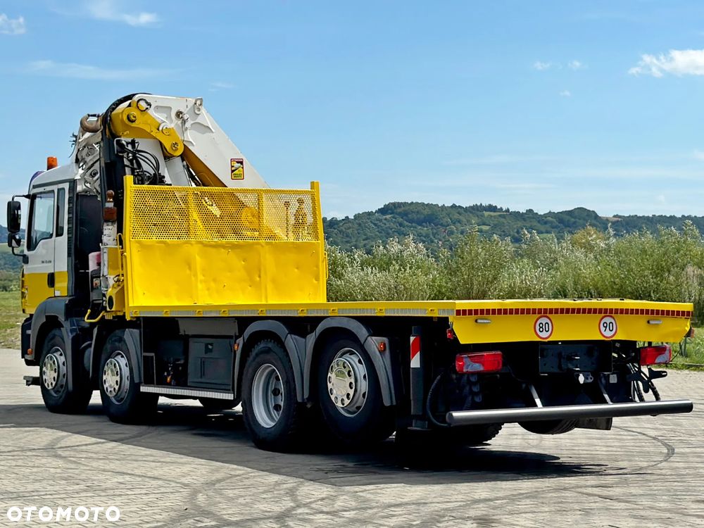 MAN TGA 35.430 * PLATFORMA 6,10 m * HIAB 700 E - 6 + PILOT / STAN BDB - 7