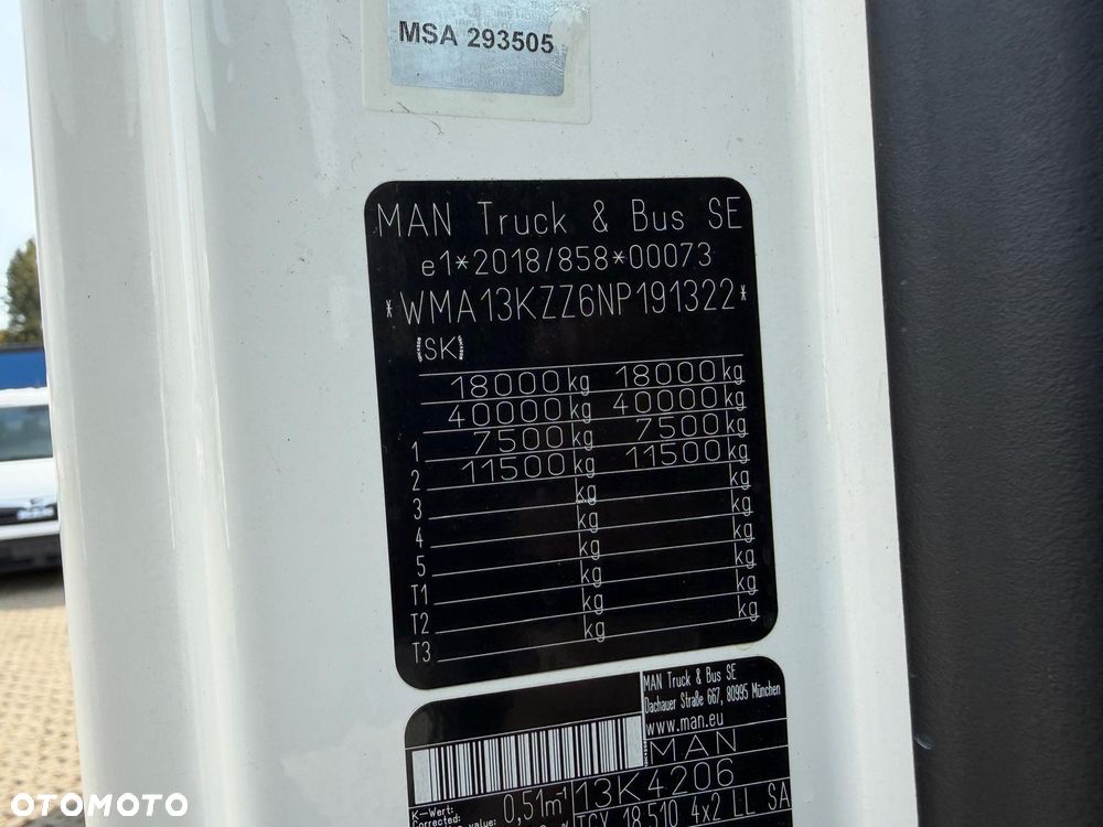 MAN TGX 18.510 LL RETARDER MEGA - GWARANCJA DRIVELINE PLUS - 12