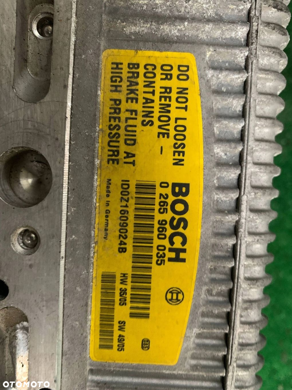 Pompa hamulcowa ABS Mercedes-Benz E W211 3.2B A0054319712 WWA - 5
