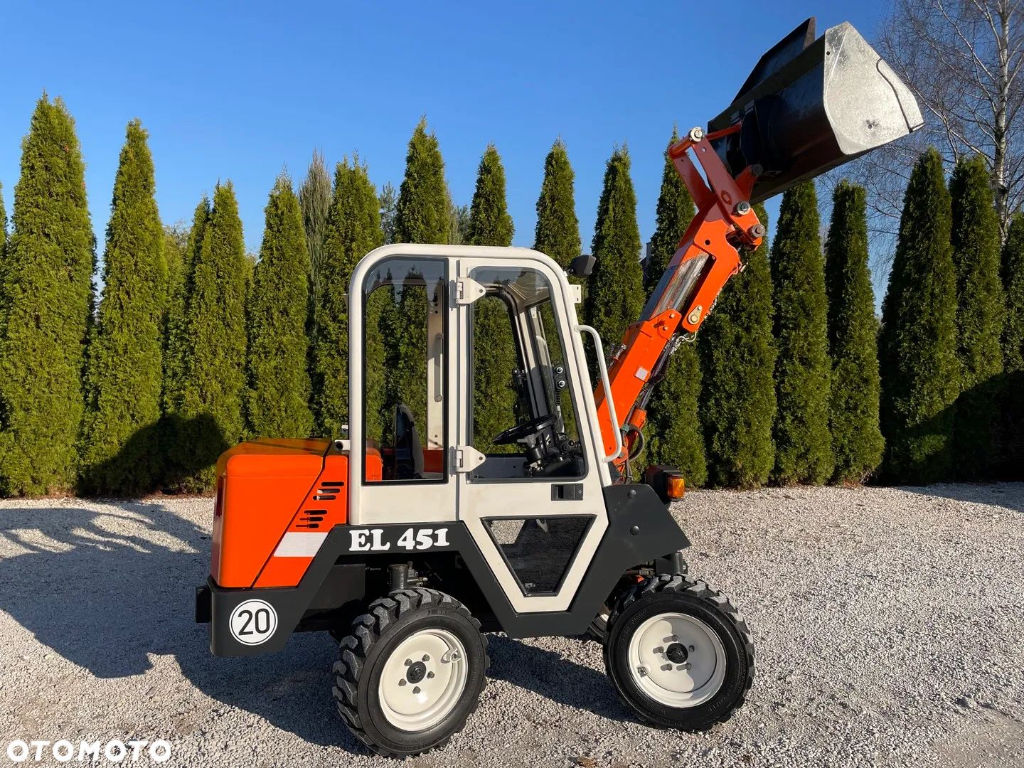 Schaffer Weidemann Ładowarka Miniładowarka TELESKOPOWA / PIĘKNA / PEL-JOB EL 451 / JEDYNIE 120CM SZEROKOSĆI / KOMPLET OSPRZĘTU 4 SZT / SZYBKA I SILNA / DO ROLNICTWA OGRODNICTWA PEL-JOB Schaeff Avant MAŁA NISKA - 1