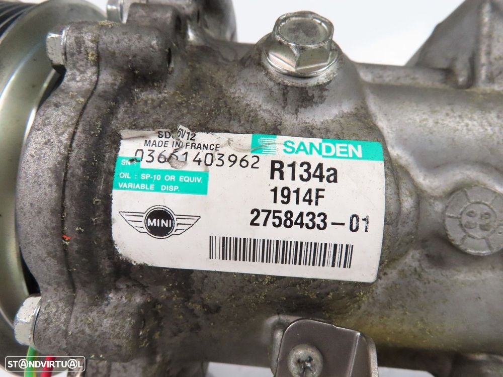 Compressor de AC / Ar Condicionado Usado / Original MINI MINI CLUBMAN (R55)/MINI... - 6