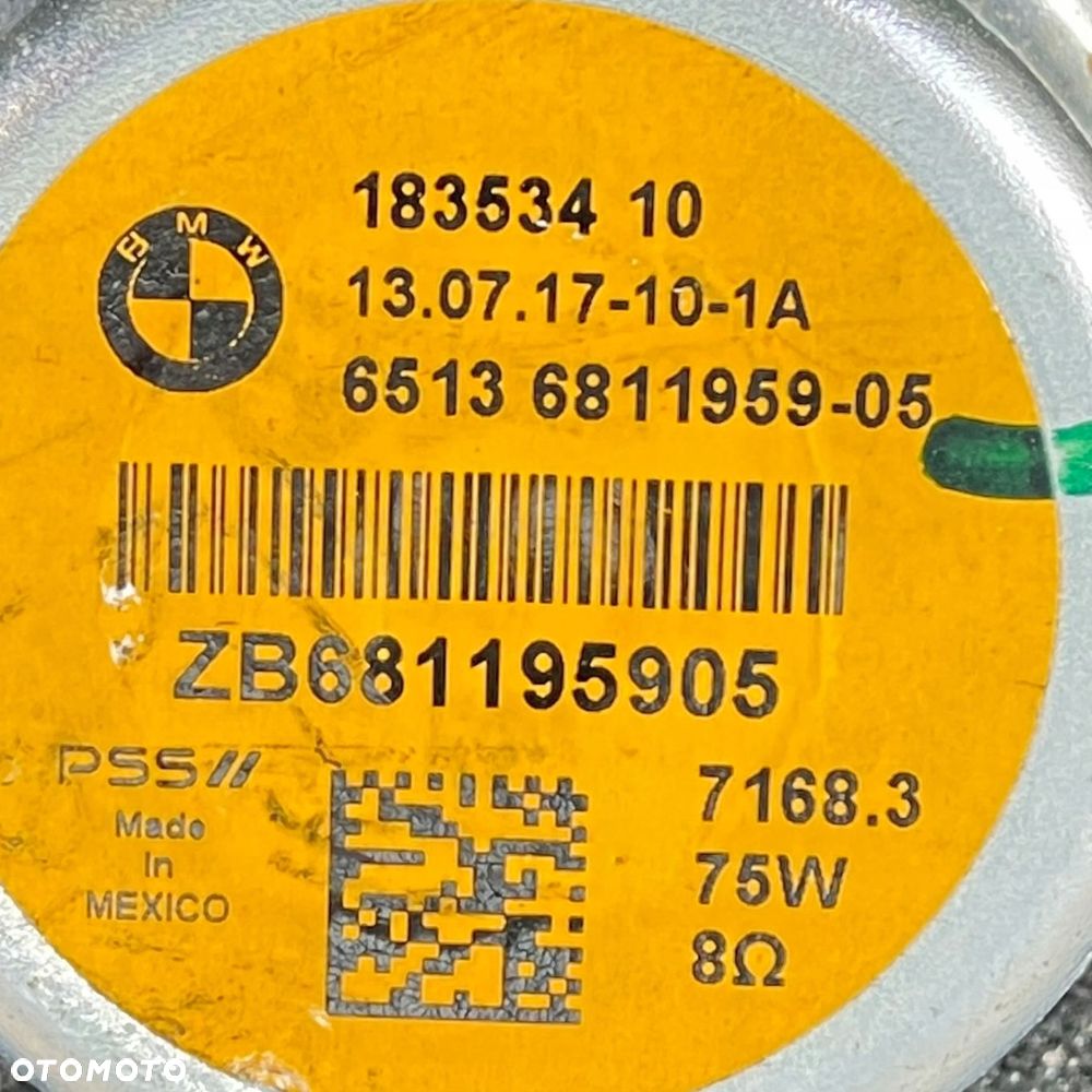 BMW X3 G01 GŁOŚNIK SUBWOOFER HARMAN KARDON 6811959 - 5