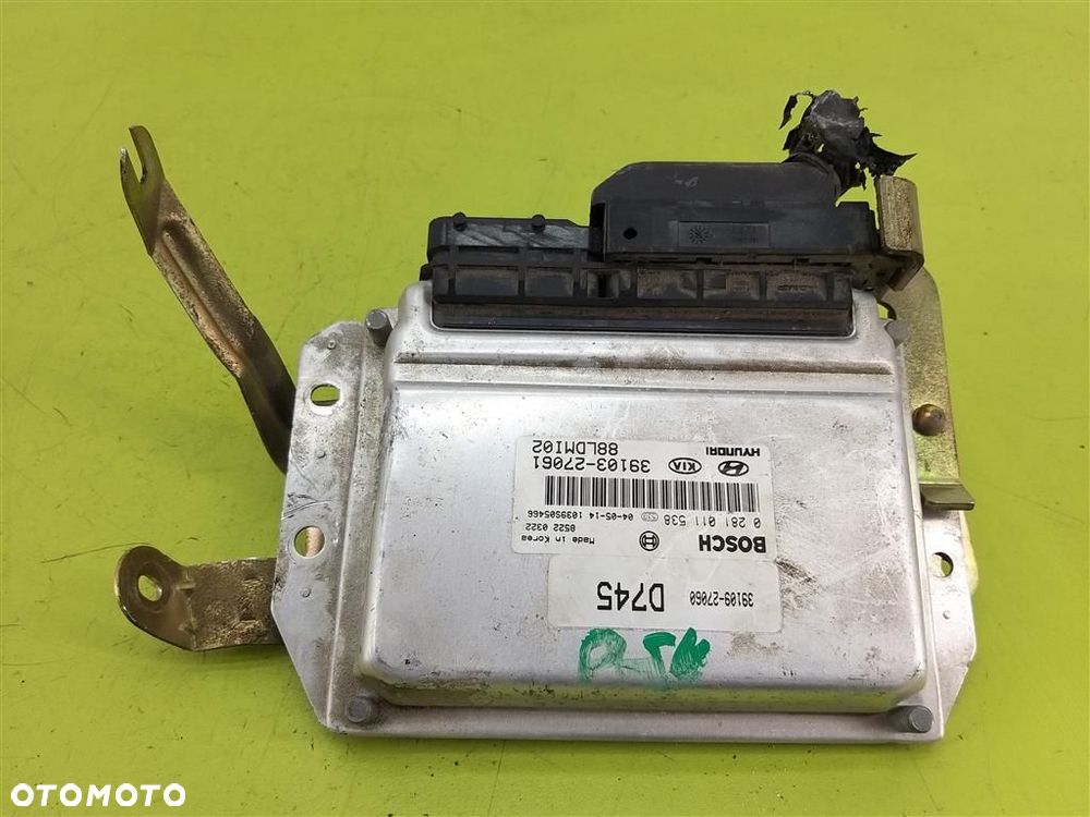 Komputer sterownik silnika Kia Cerato 2003-2006 2,0 CRDI BOSCH  0281011538 - 1