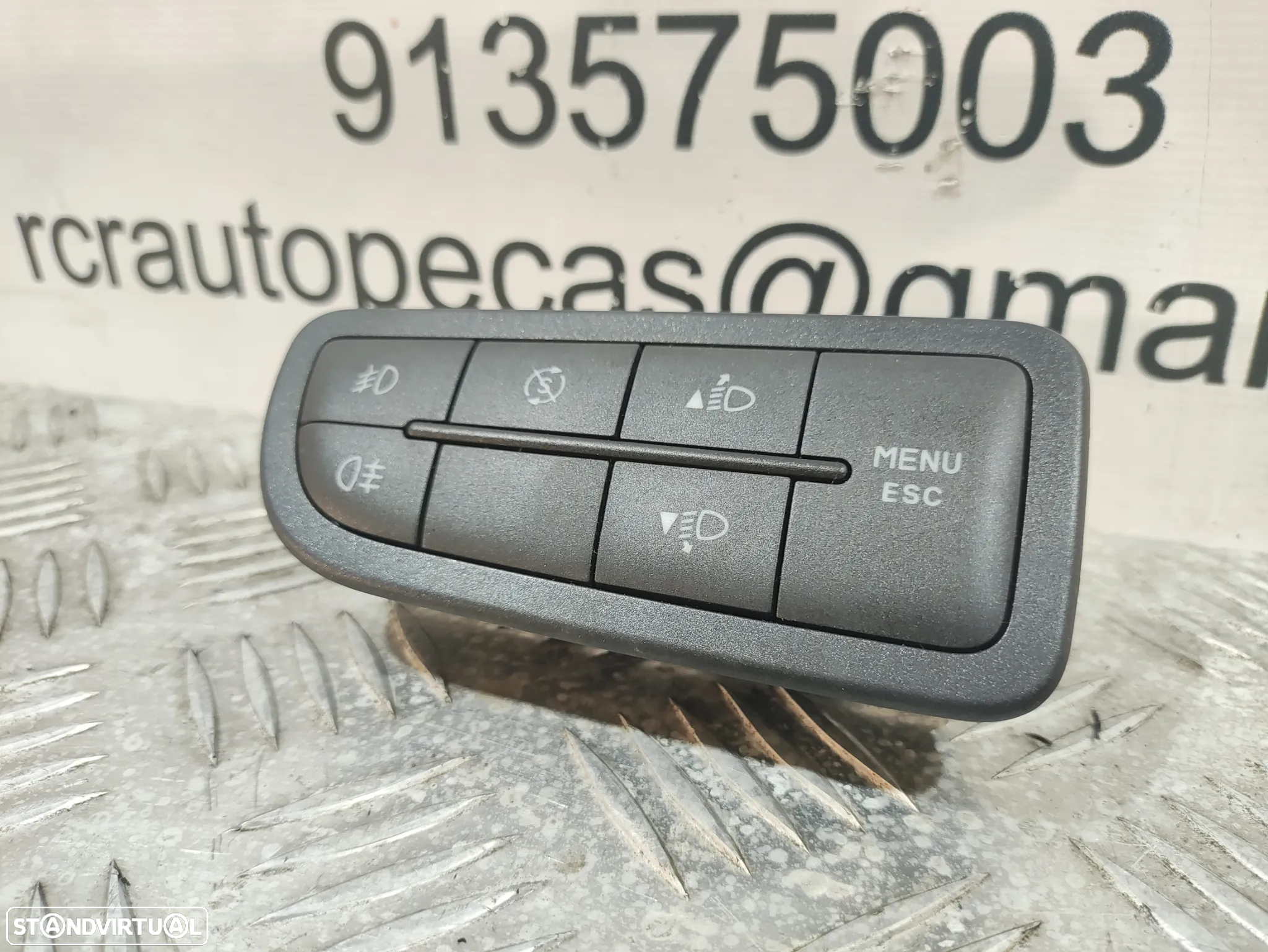 MODULO LUZ LUZES B569 ALFA ROMEO MITO 955 COMANDO COMUTADOR - 4