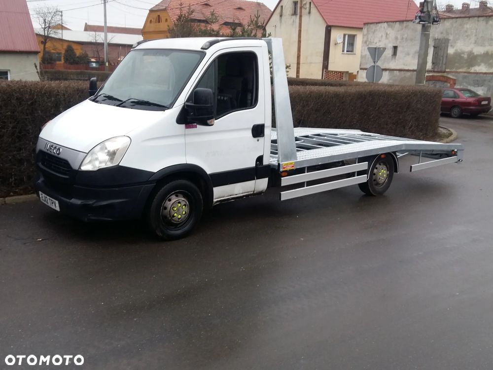 iveco DAILY najazd ZABUDOWA autolaweta Kunice - 10