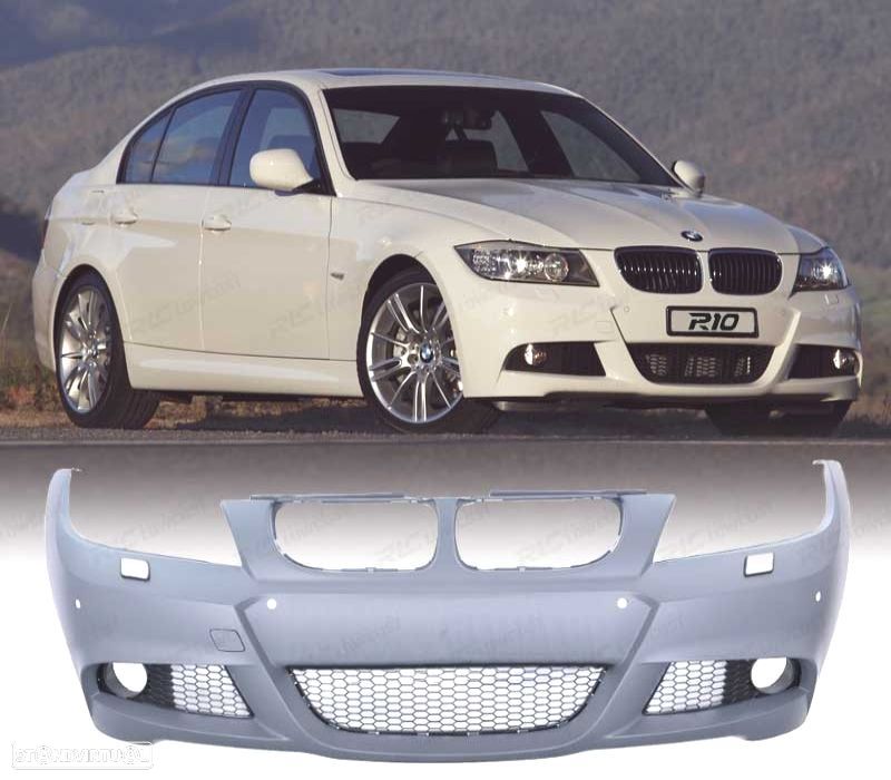 PÁRA-CHOQUES FRONTAL BMW E90 LCI 08-11 LOOK M PDC - 1
