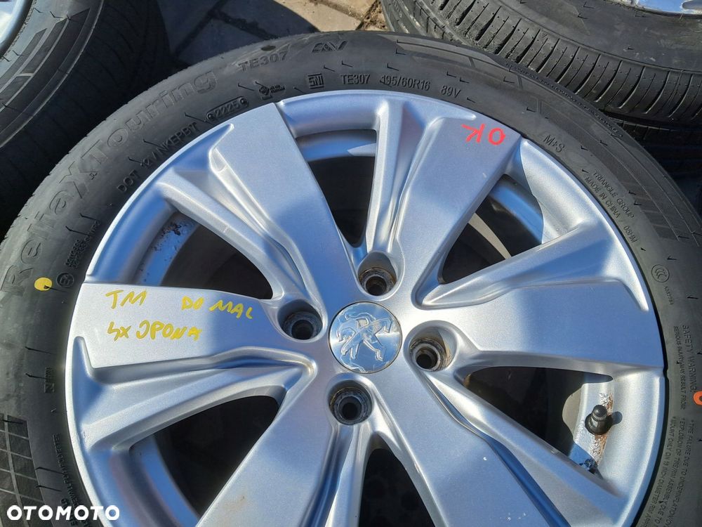 peugeot 2008 i felgi aluminiowe 16" koła lato 195/60r16 9678398177 25r - 11