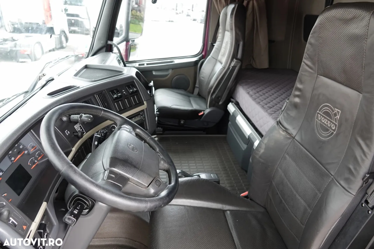 Volvo FH 540 / PUSHER / Tractor cu 3 axe / RETARDER / I-PARK COOL / AXIE LIFTING DIRECȚIE / PIELE / IMPORTAT - 24