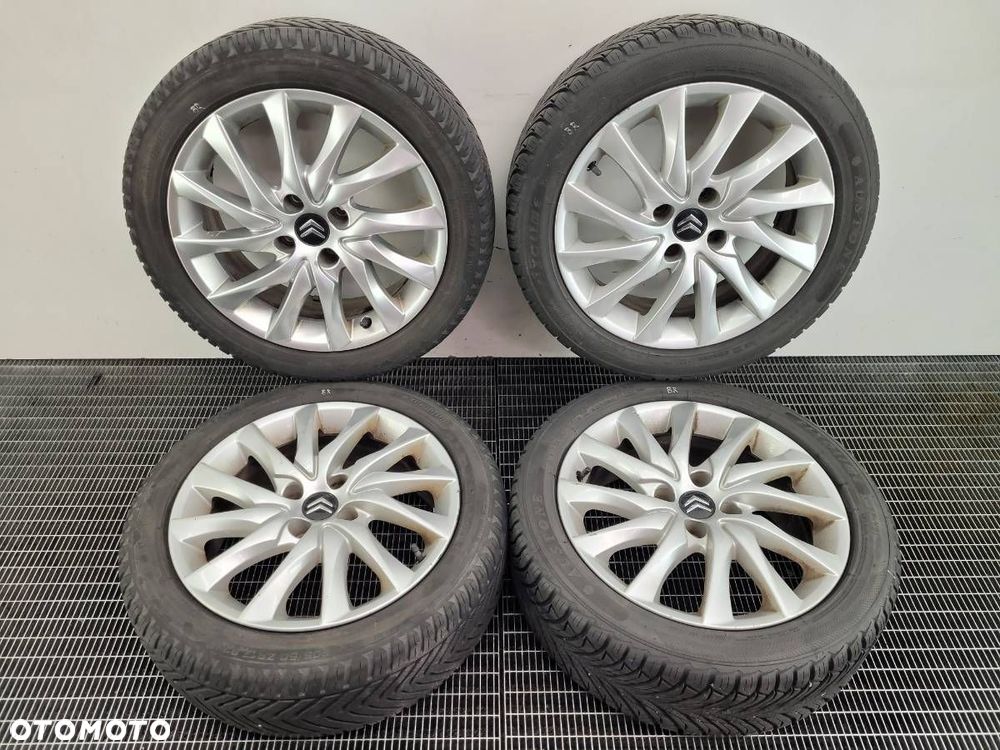 KOŁA ALUMINIOWE KOMPLET 17 CITROEN C4 4X108 205 50 R17 9687678480 ET26 - 1