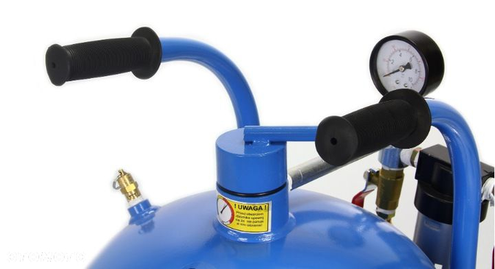 PIASKARKA SYFONOWA DO PIASKOWANIA MOBILNA 76L  PISTOLET DYSZE WĄŻ ZESTAW - 5