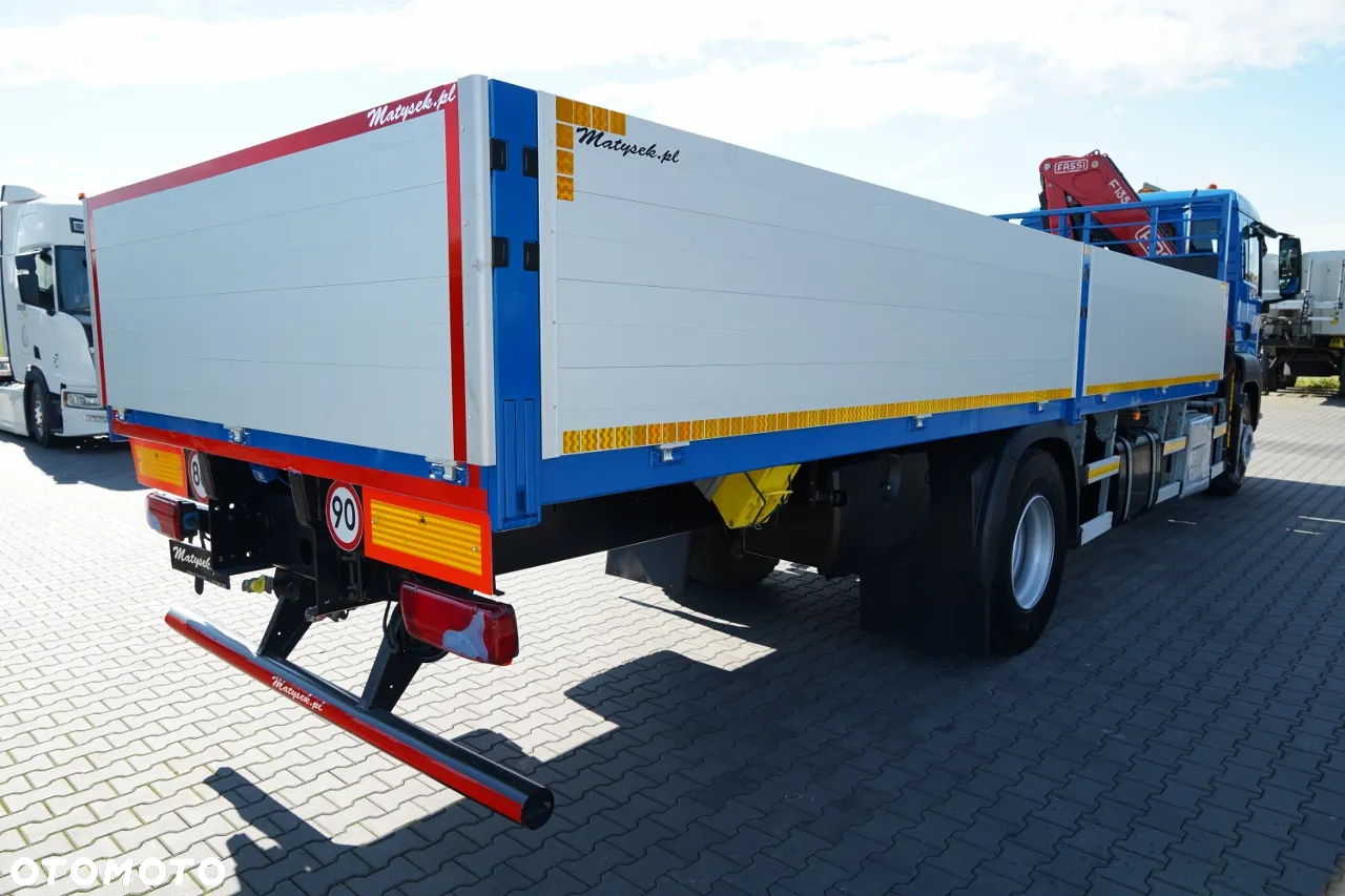 MAN TGS 18.320 / 4x2 / BURTOWY - 6,8 M + HDS FASSI F135 / wysów : 8 m / MOCNA PODŁOGA / STEROWANIE RADIOWE / ROTATOR / SPROWADZONY - 18
