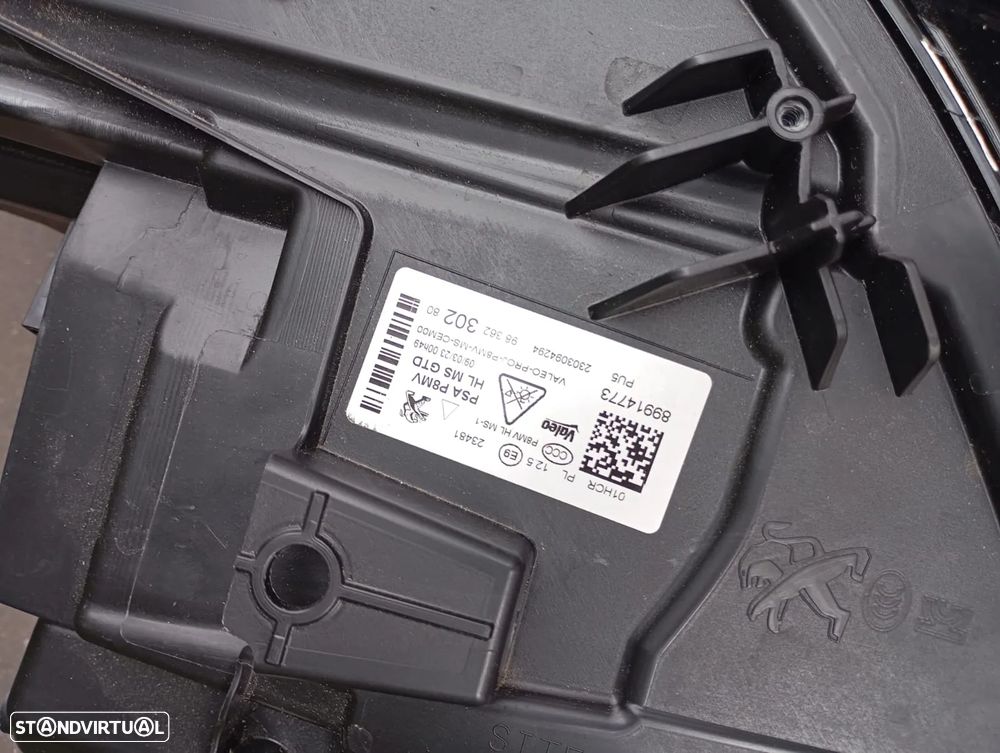 PEUGEOT 3008 5008 II FAROL LED ESQUERDO - FF186 - 9