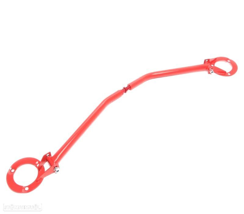 BARRA ANTI-APROXIMAÇÃO AJUSTÁVEL BMW E46 98-05 VERMELHO - 1