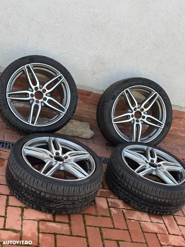 Set Jante originale AMG Mercedes W213 19” – 9Jx19 ET49 si cauciucuri - 8